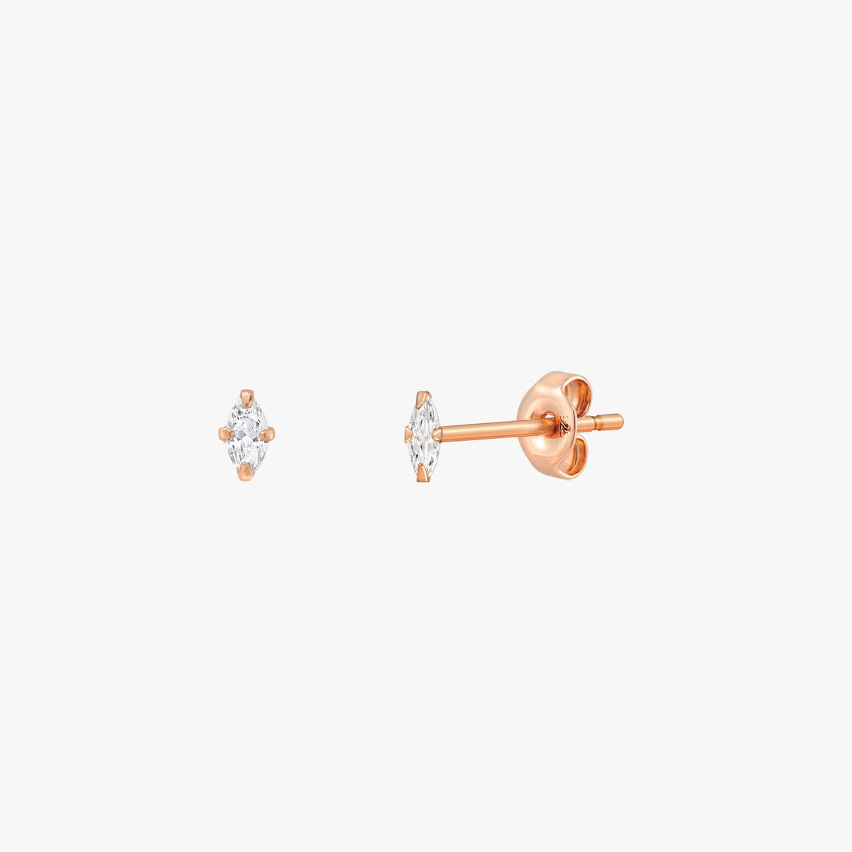 Salbei - Diminutive Marquise Ohrringe