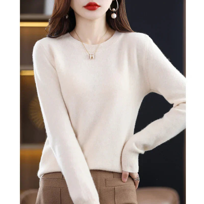 Erica – Klassischer Rundhals-Pullover