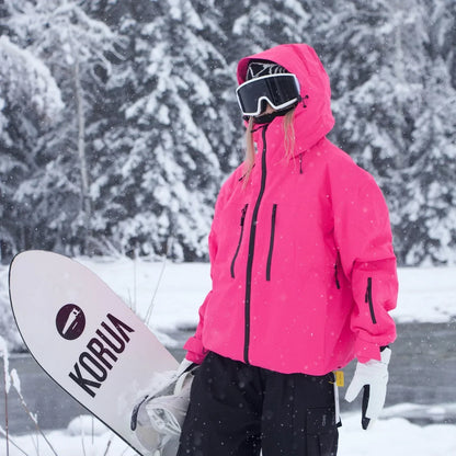 Noel – Unisex Skijacke mit Kapuze