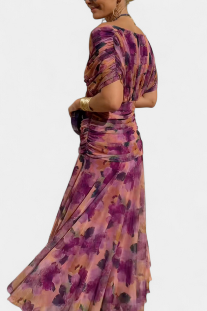 Celine - Elegantes Off-Shoulder Kleid