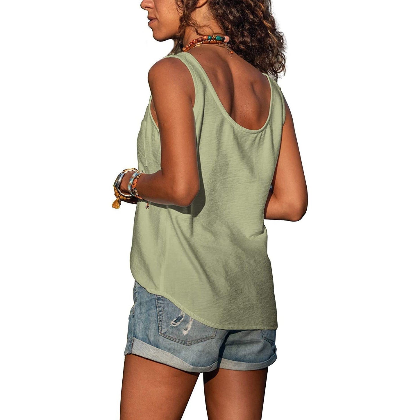 Margie - Stilvolles Modetanktop Ibiza für Damen