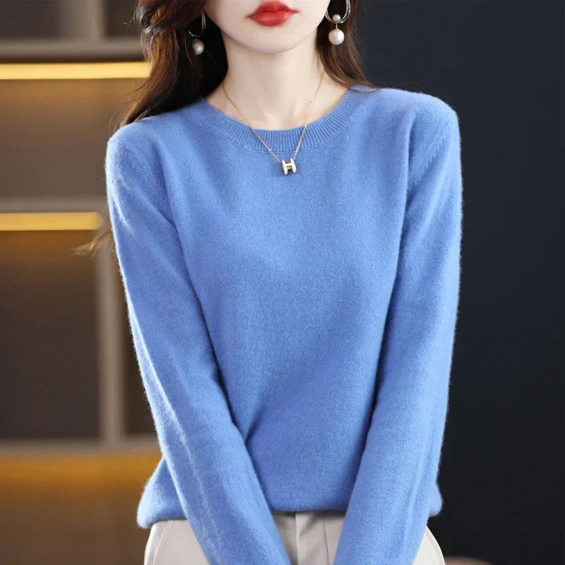 Erica – Klassischer Rundhals-Pullover