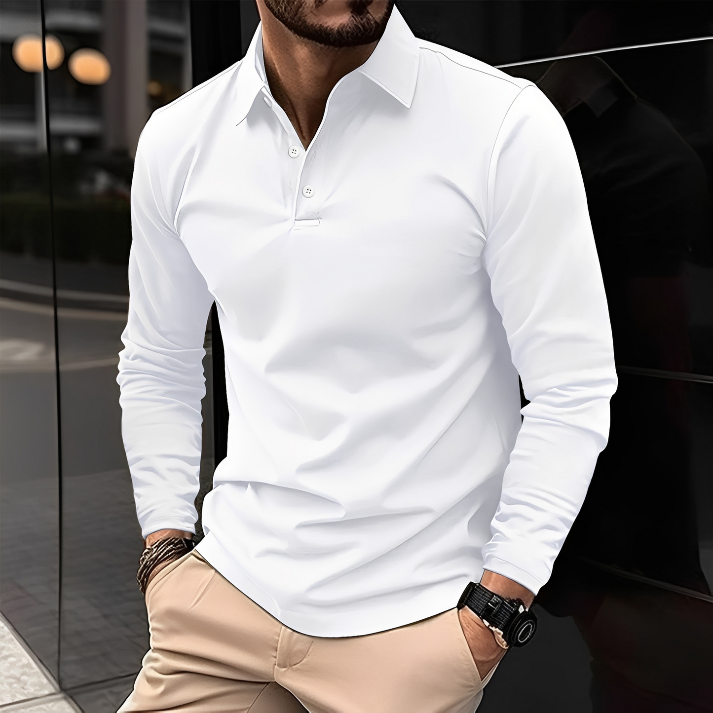 Marcky - Modernes, lässiges Herren-Polo