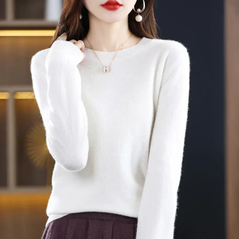 Erica – Klassischer Rundhals-Pullover