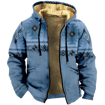 Edwin - Moderner Herren-Hoodie mit Ethno-Muster