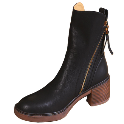 Rosie - Modische Damenstiefeletten mit Reißverschluss