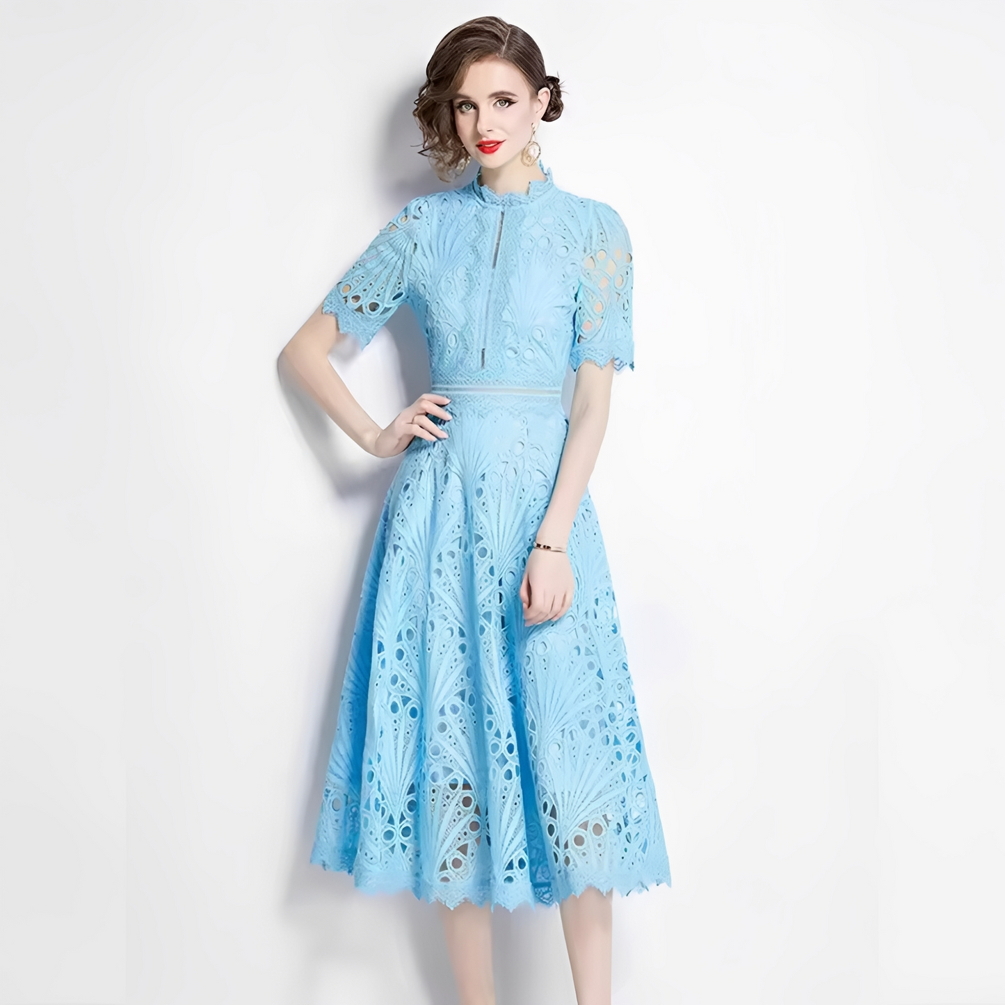 Sophia - Elegantes Midikleid für Damen