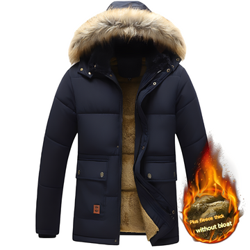 Crispian - Kuschelige Jacke mit Kapuze