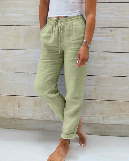 Stacy - Damen-Leinenhose