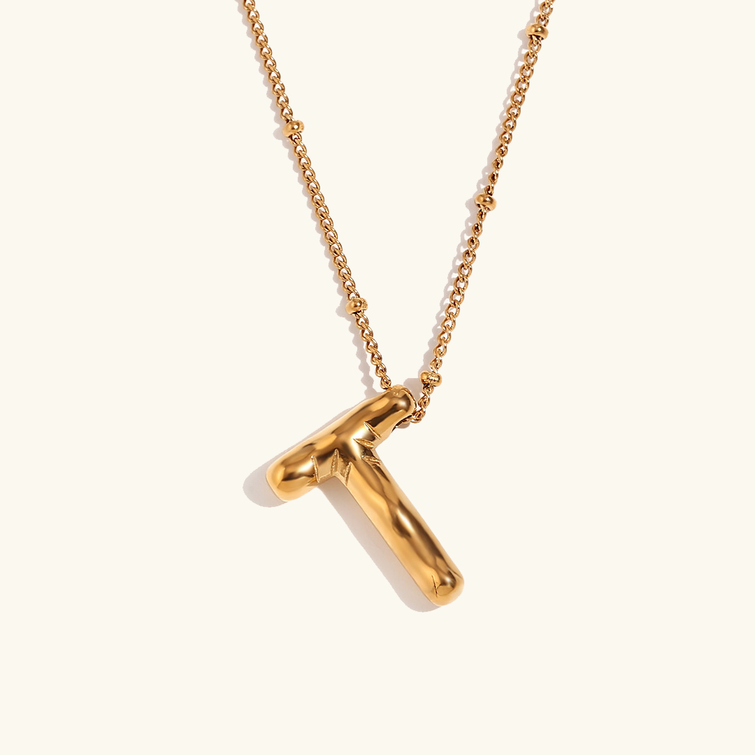 Goldenes Anfangs-Collier Balloon