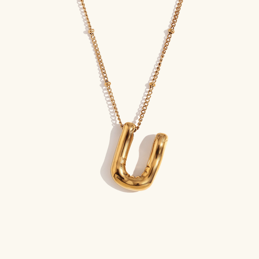 Goldenes Anfangs-Collier Balloon