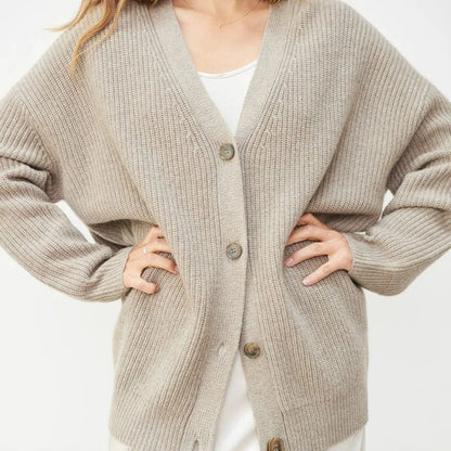 Leah – Überlanger Cardigan