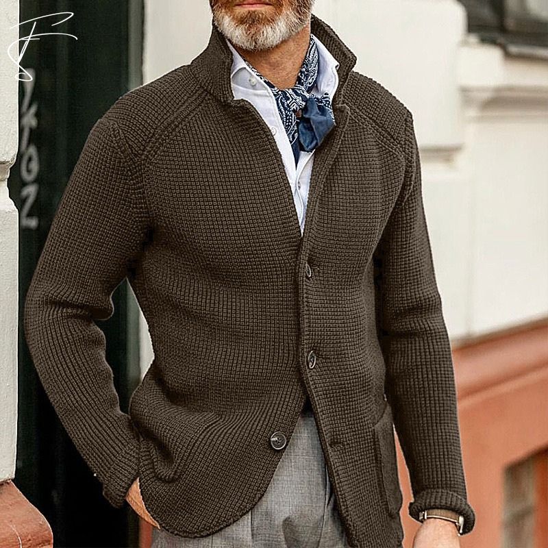 George – Klassische Herren-Strickjacke