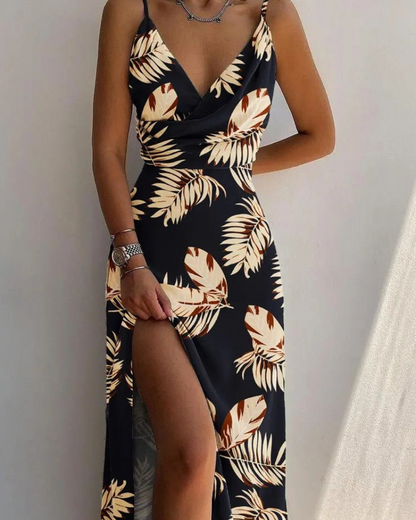 Vivory – Elegantes Kleid mit V-Ausschnitt