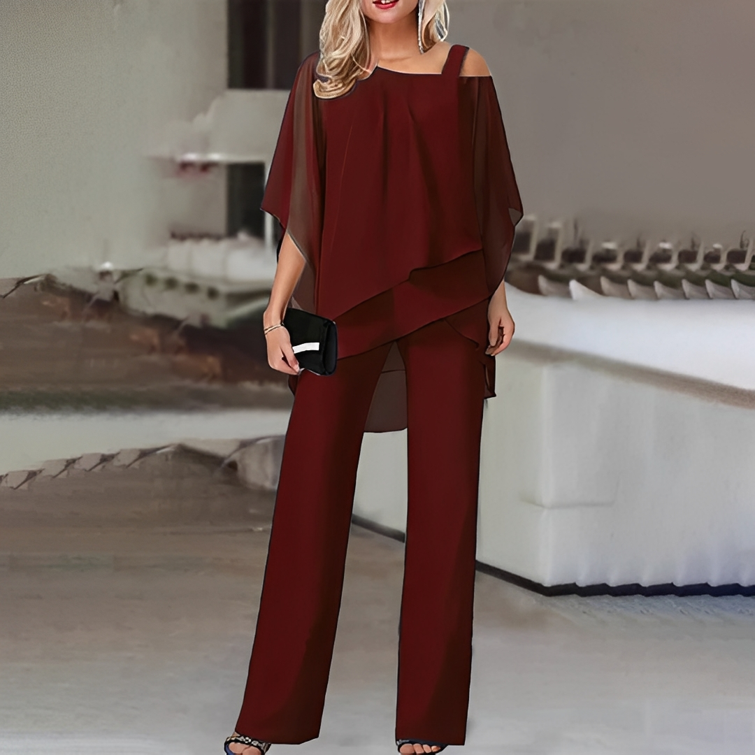 Veniah - Elegantes Zweiteiler-Set für Frauen