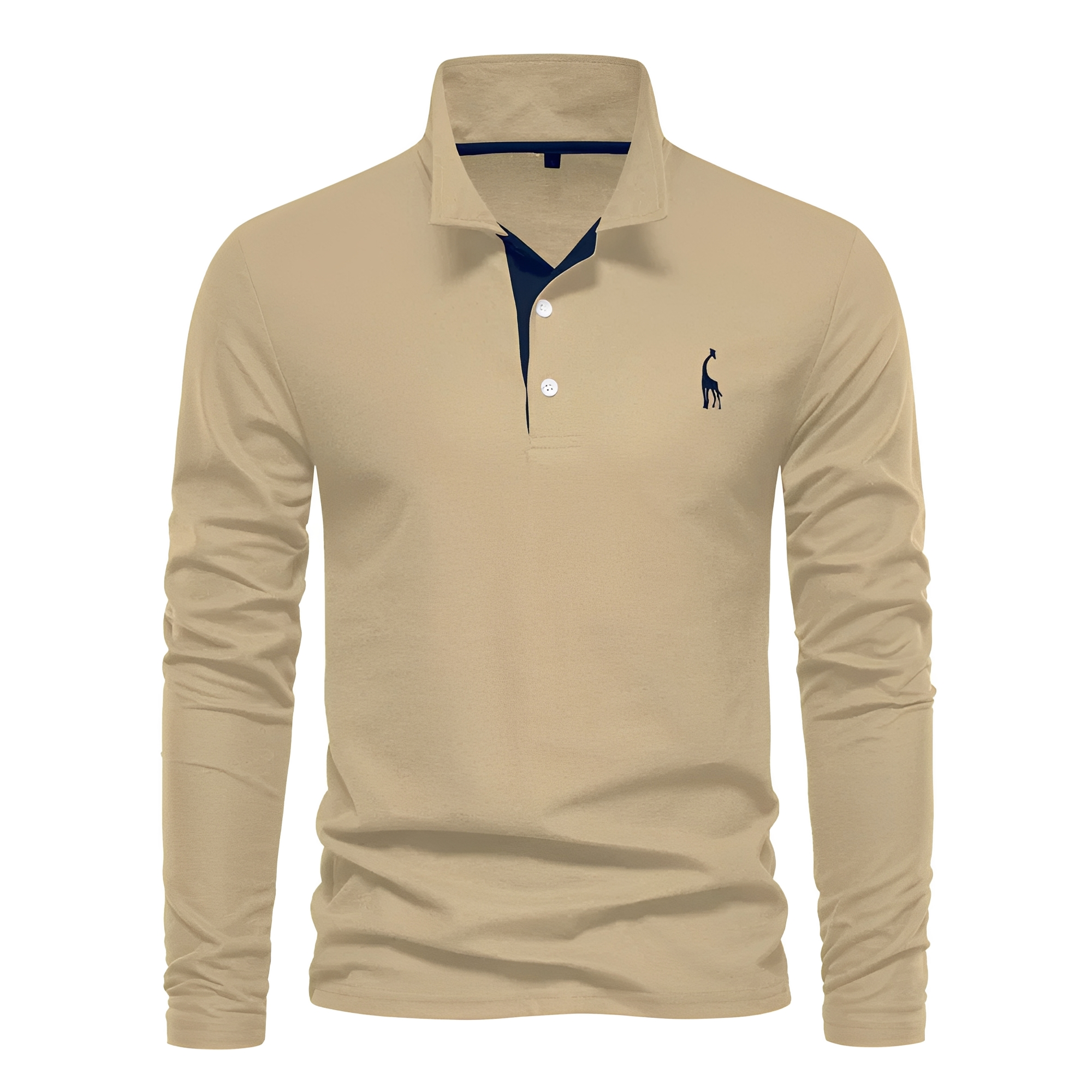 Antoine - Herren-Poloshirt mit langen Ärmeln für den täglichen Gebrauch