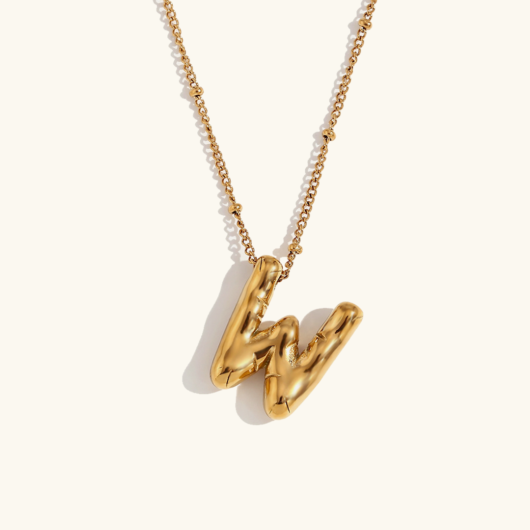 Goldenes Anfangs-Collier Balloon