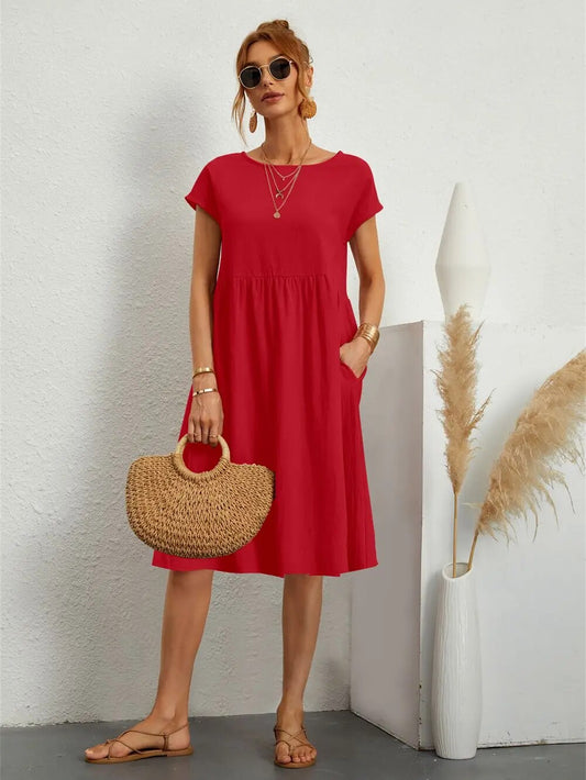 Rose - Lässiges Sommerkleid für Damen