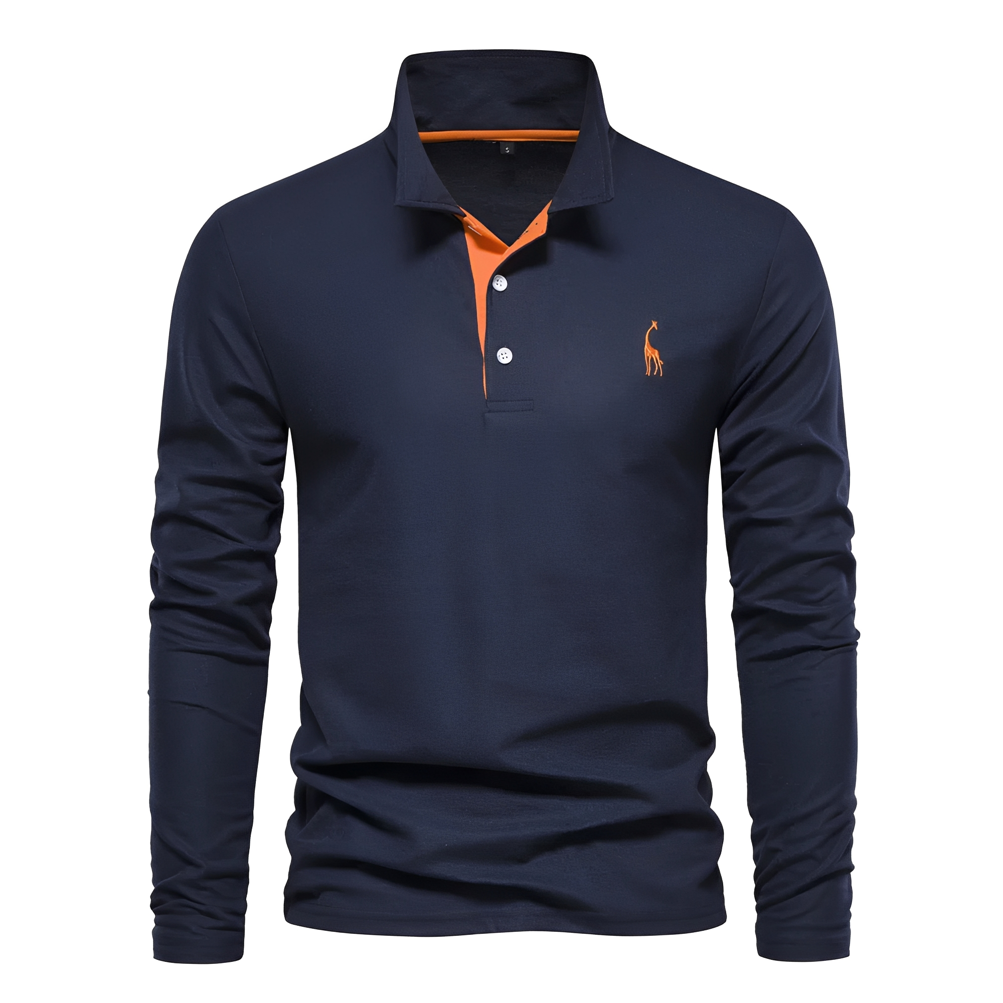 Antoine - Herren-Poloshirt mit langen Ärmeln für den täglichen Gebrauch