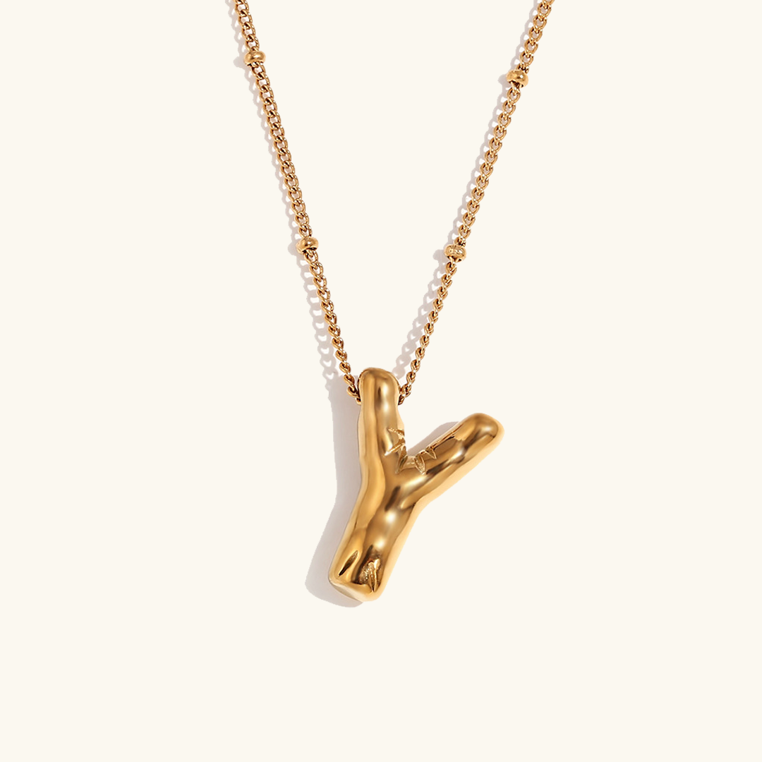 Goldenes Anfangs-Collier Balloon