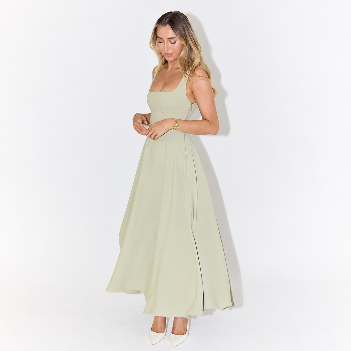 Melisa - Midi Kleid Damen, Stilvoll & Vielseitig