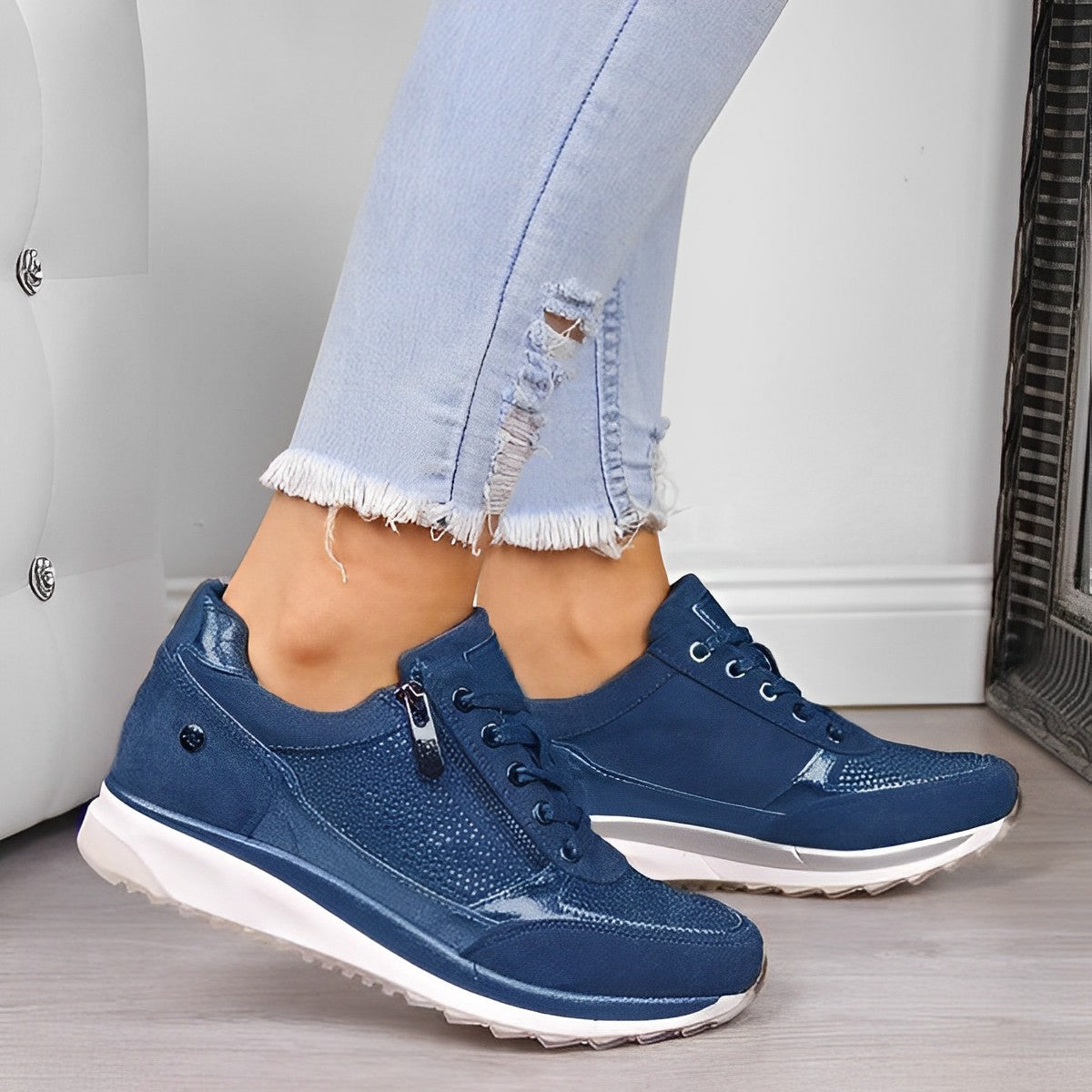 Pro Schuhe – Bequeme orthopädische Schuhe mit Reißverschluss
