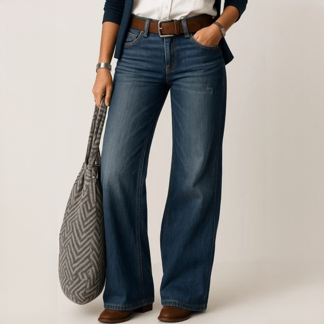 Majken - Elegante Jeans mit lockerer Passform