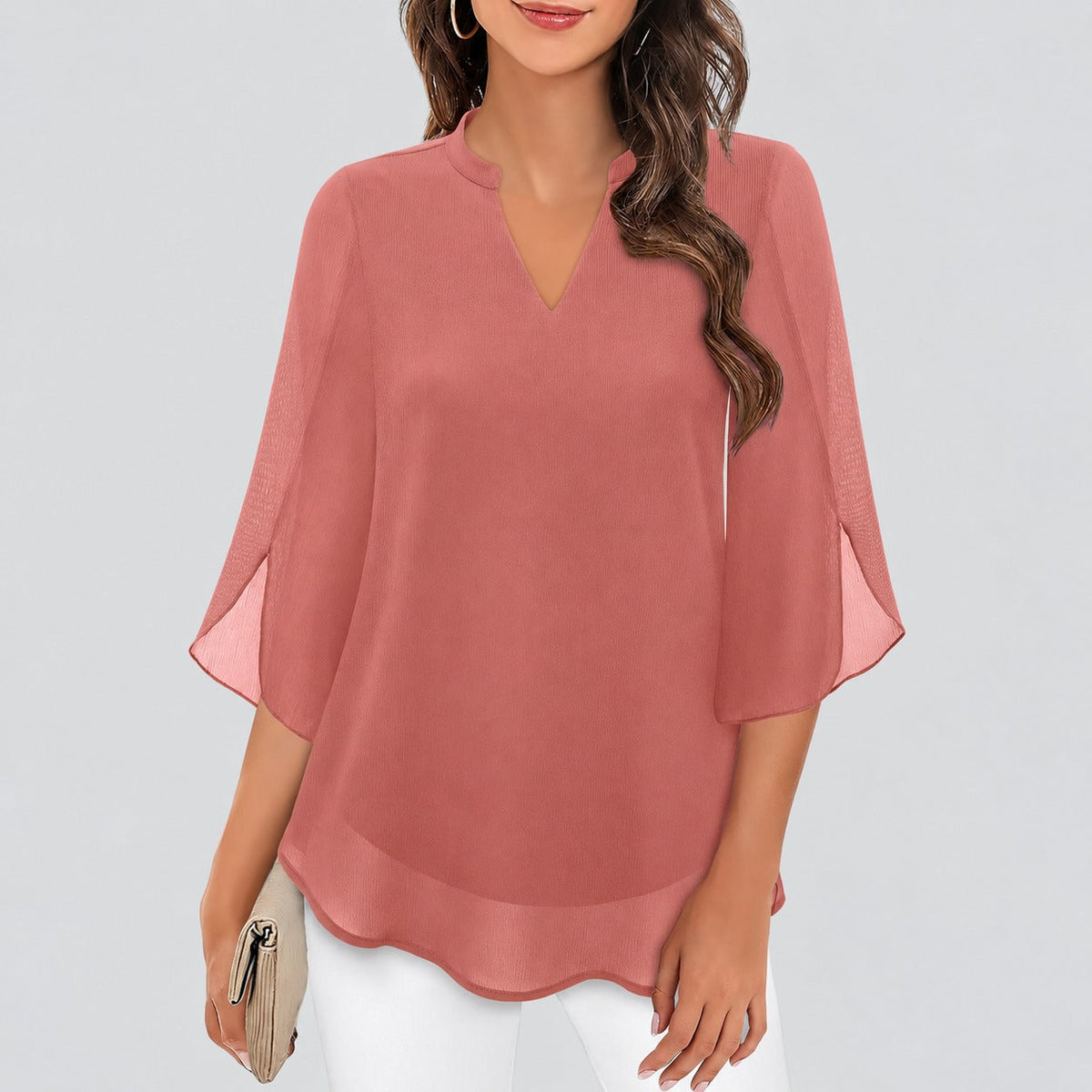 Ella - Luftige Bluse mit besonderen Ärmeldetails