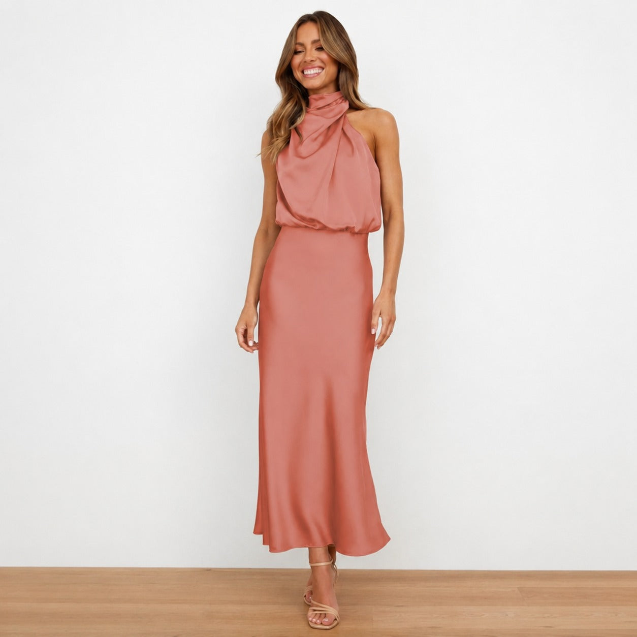 Hansel - Schickes Cocktail-Midikleid