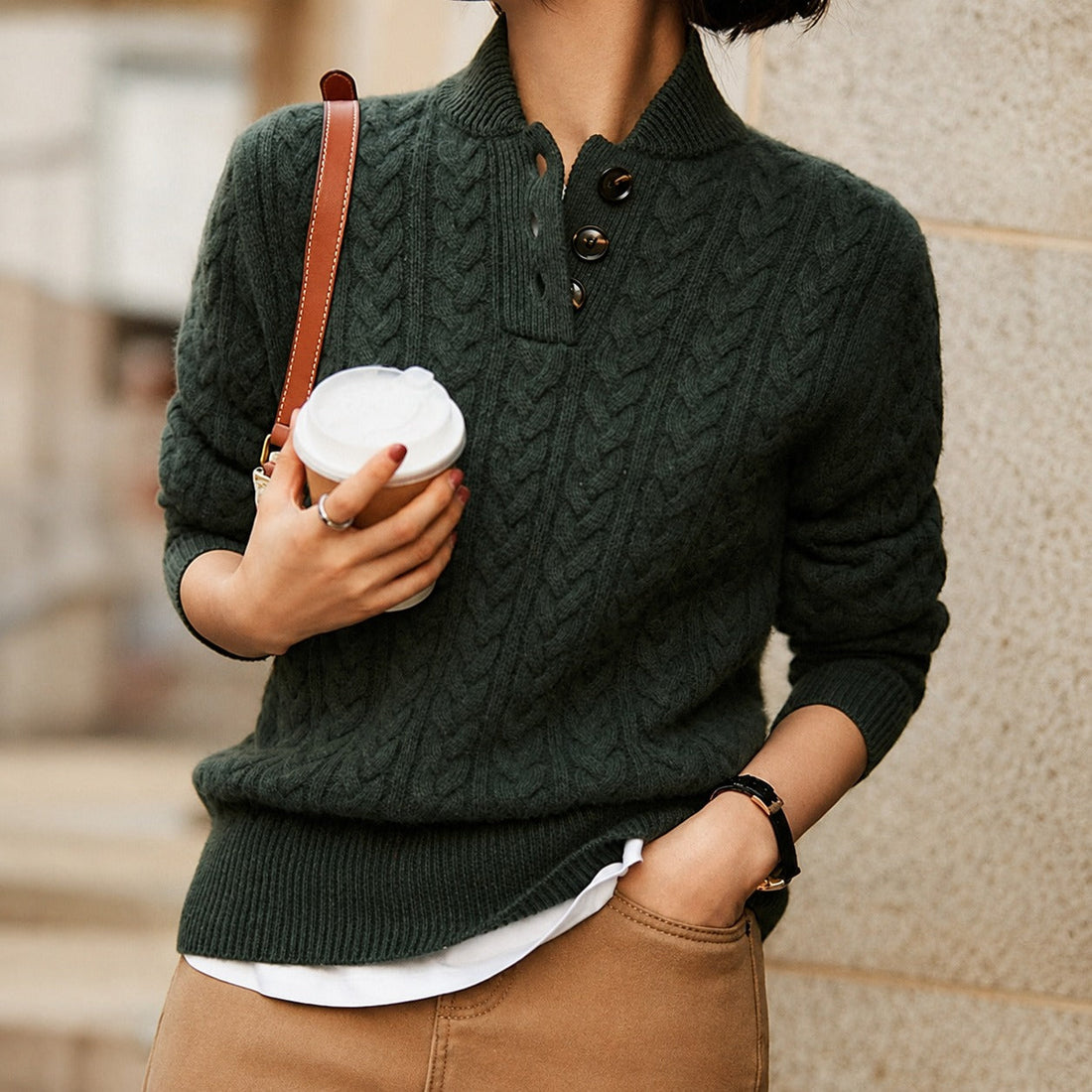 Alice - Schicker Rollkragenpullover