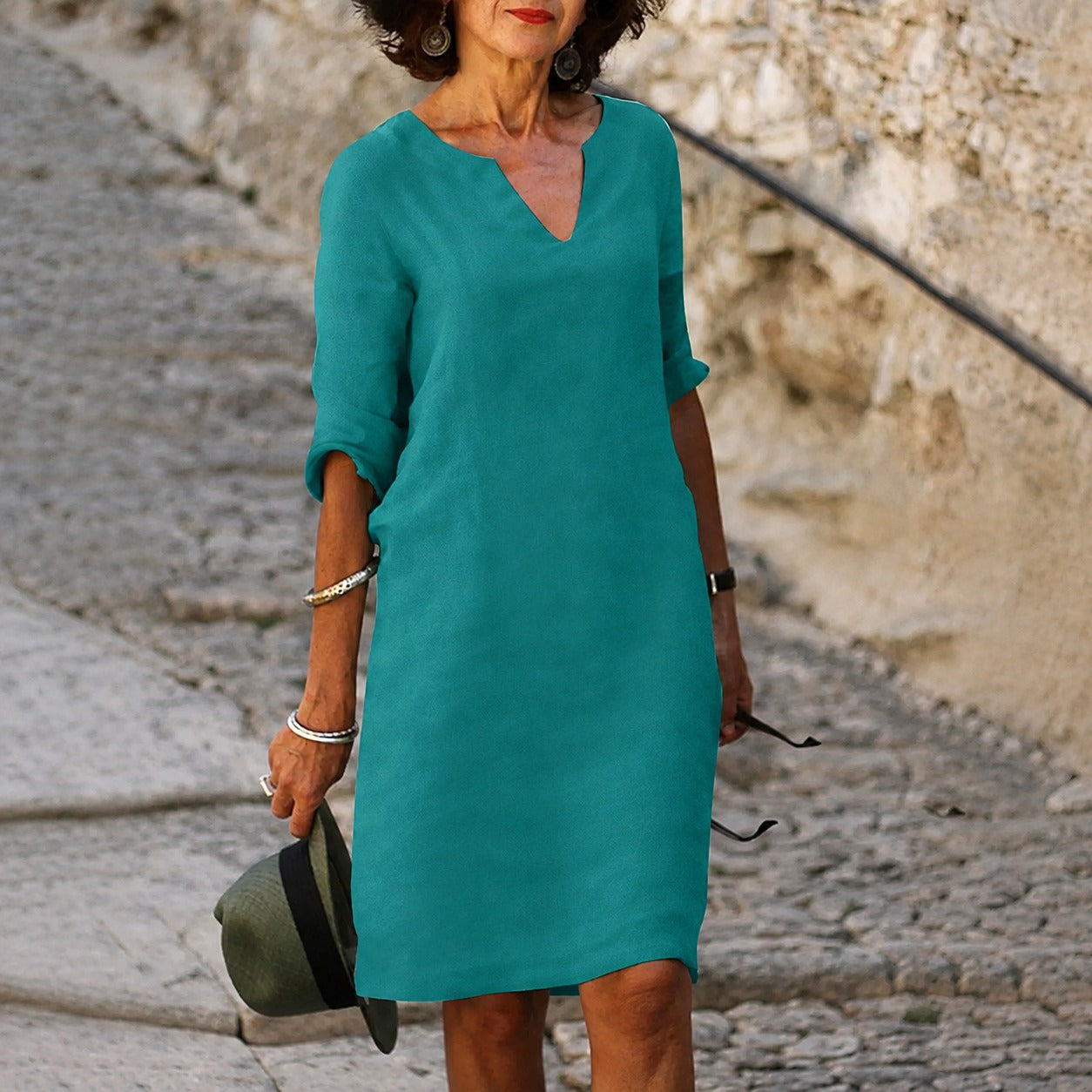 Sara - Schickes, schlichtes Kleid