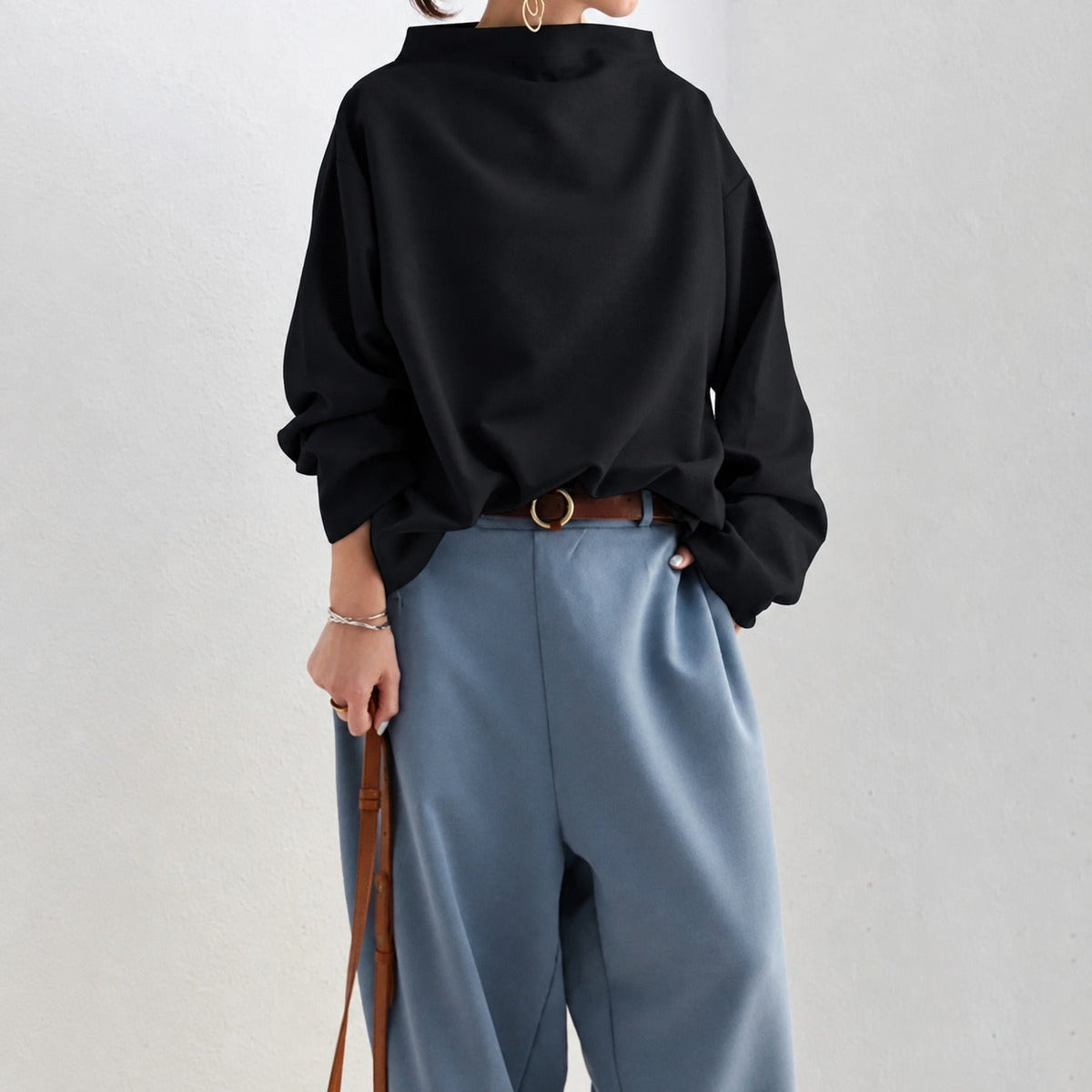 Eliana - Moderner, gemütlicher Rollkragenpullover