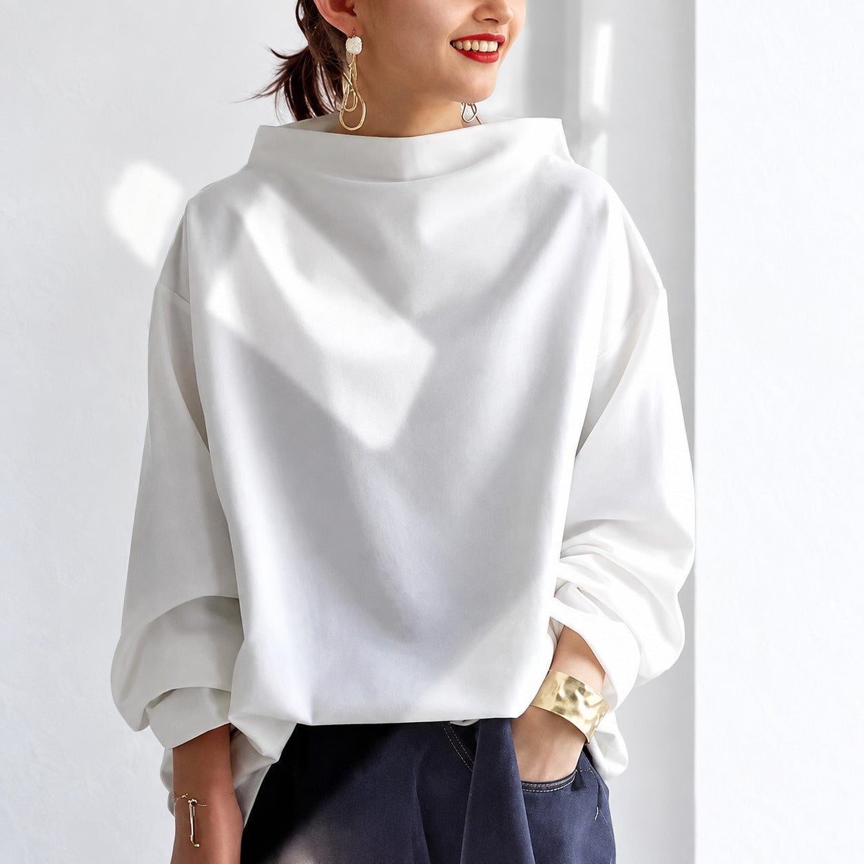 Eliana - Moderner, gemütlicher Rollkragenpullover