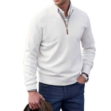 Gabriel - Angenehmer Herrenpullover mit Zipper