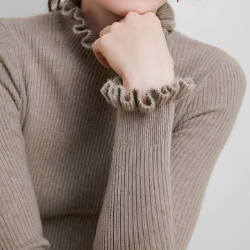 Alva - Eleganter Damenpullover mit Rollkragen