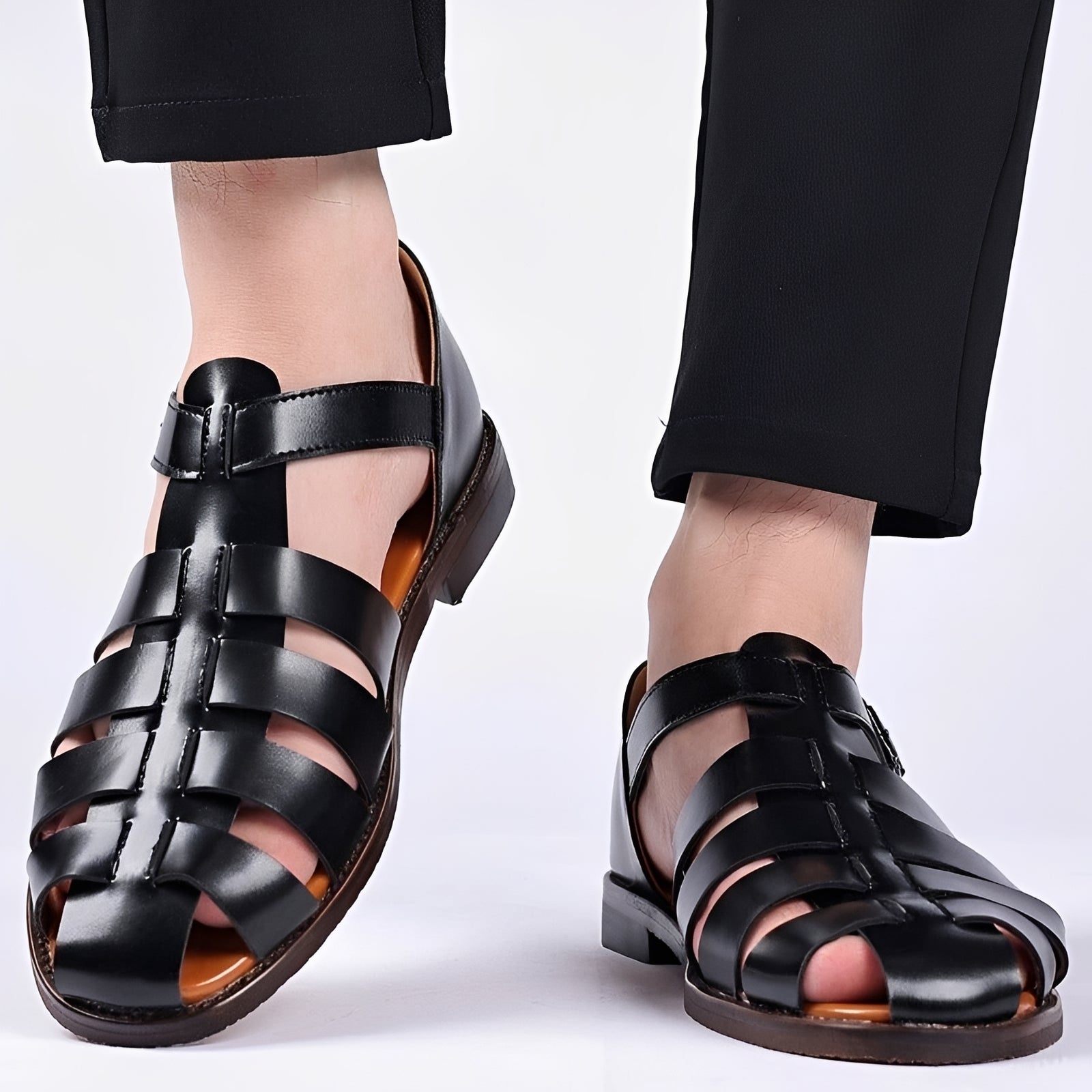 Sofronio - Zeitlose und bequeme Männersandalen