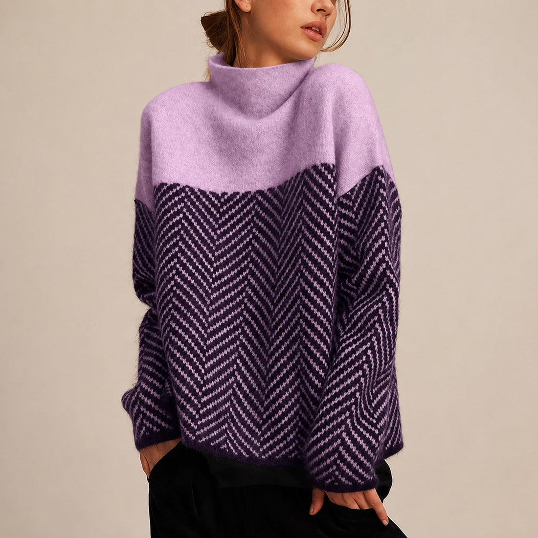 Yancy - Modischer und warmer Damenpullover