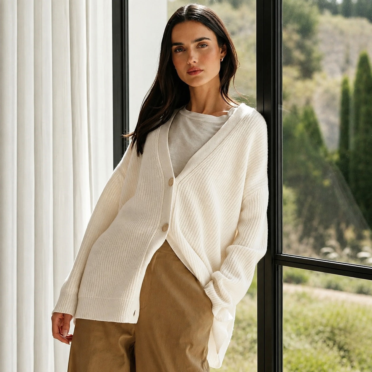 Leah - Locker geschnittene Damenjacke
