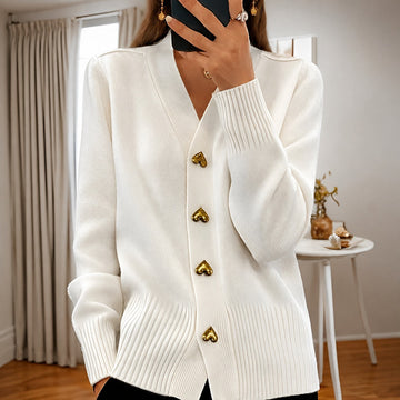 Annalee - Modische Damenjacke mit Love-Button