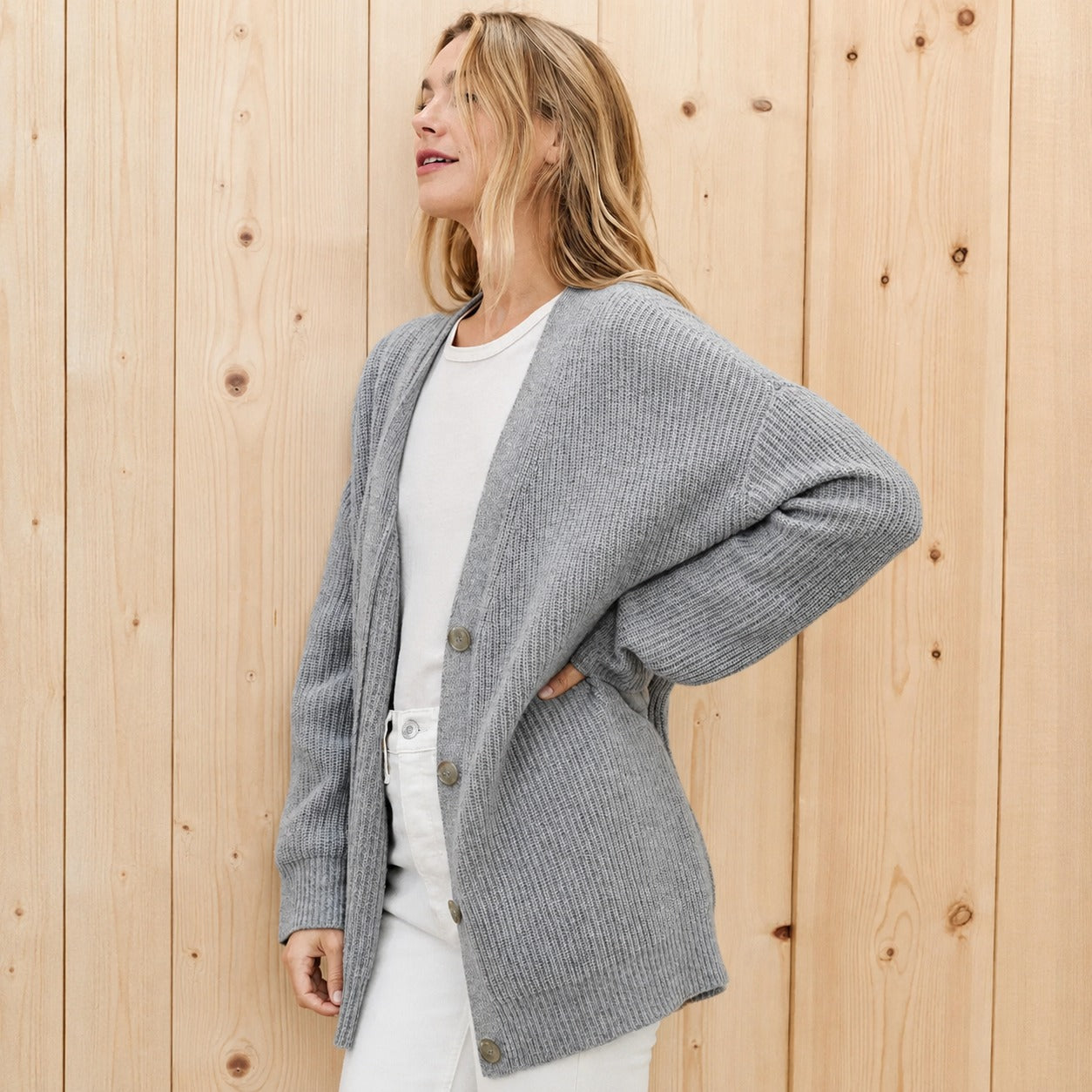 Leah - Locker geschnittene Damenjacke
