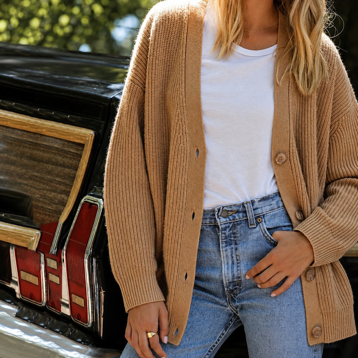 Leah - Locker geschnittene Damenjacke
