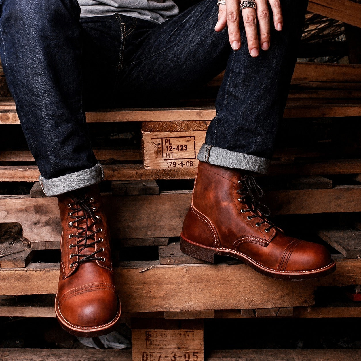 Aaron - Vintage-inspirierte klassische Herrenboots