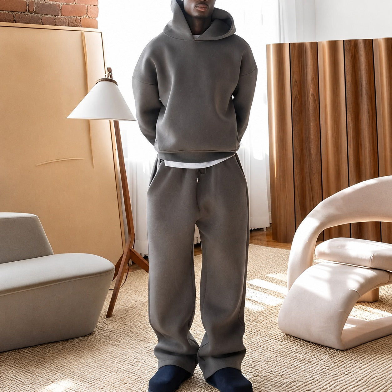 Marco - Bequemes Set mit lässigem Hoodie für Herren