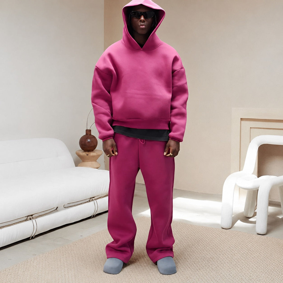 Marco - Bequemes Set mit lässigem Hoodie für Herren