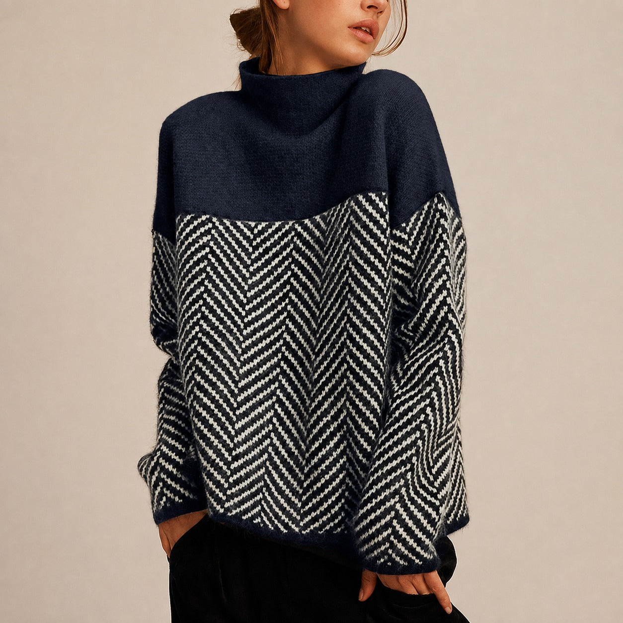Yancy - Modischer und warmer Damenpullover