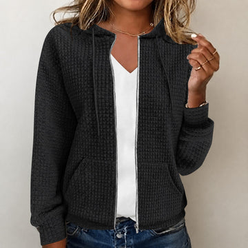 Kristel - Jacke mit wabenförmigem Muster