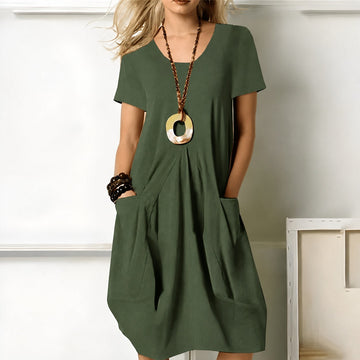 Maryam - Modernes und bequemes Kleid mit Taschen
