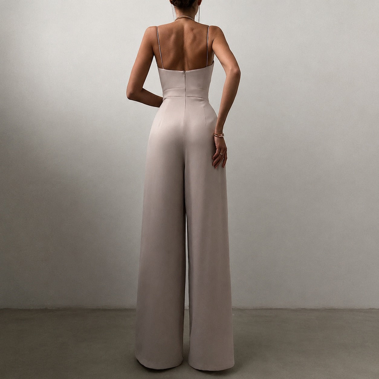 Becca - Zeitgemäßer Jumpsuit mit hoher Taille