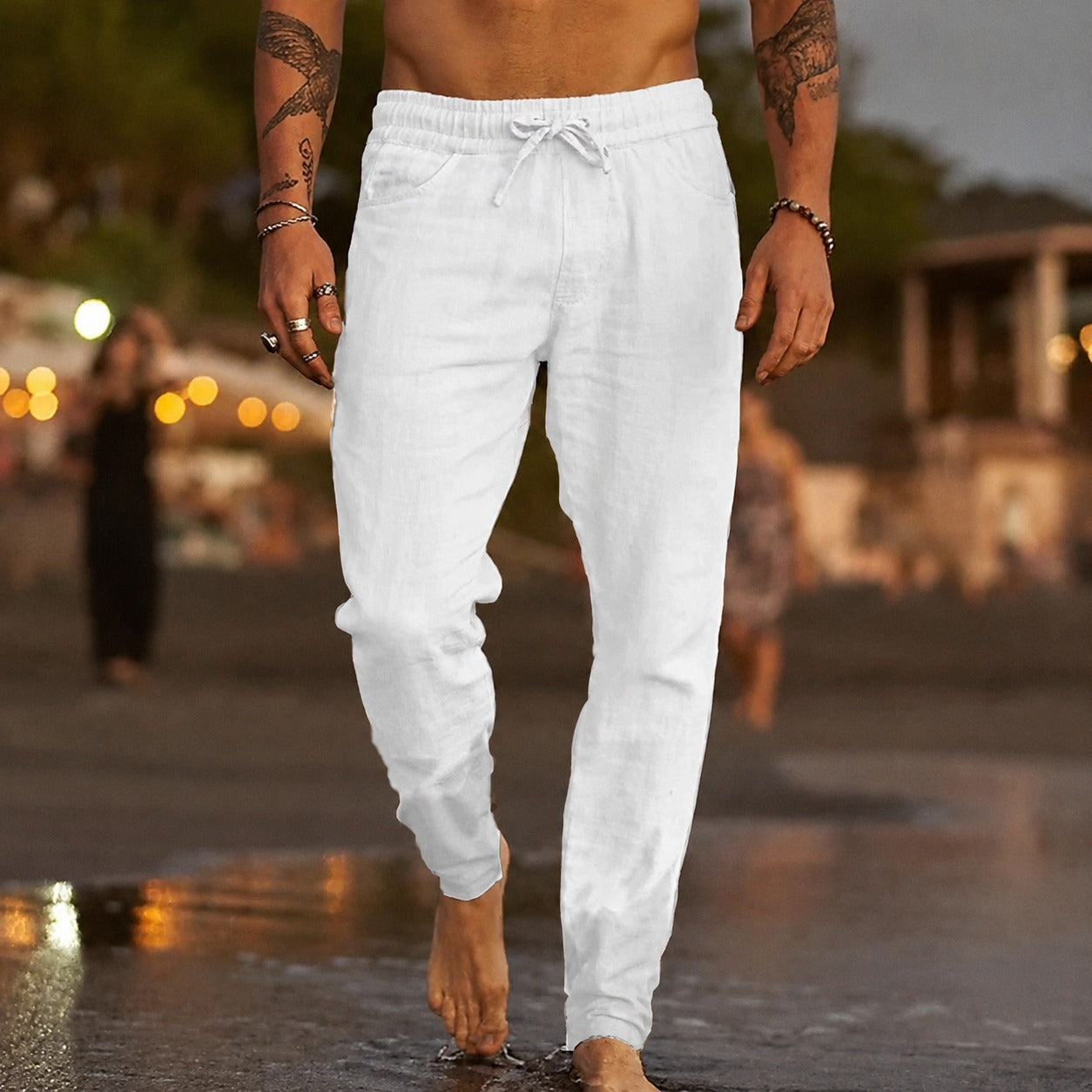 Bequeme und legere Herrenhose mit idealer Passform