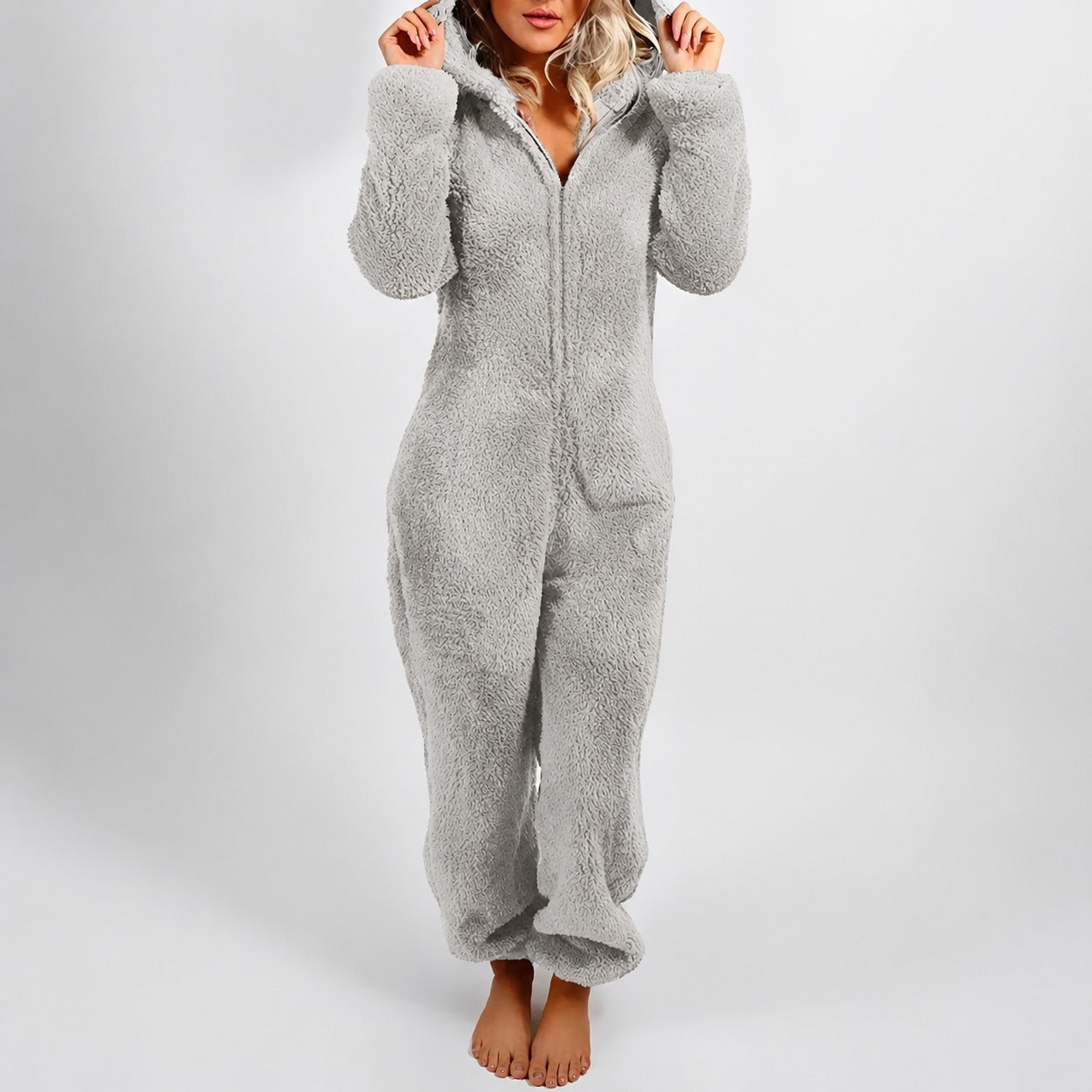 Jasmine - Bequemer Damen-Kapuzenoverall